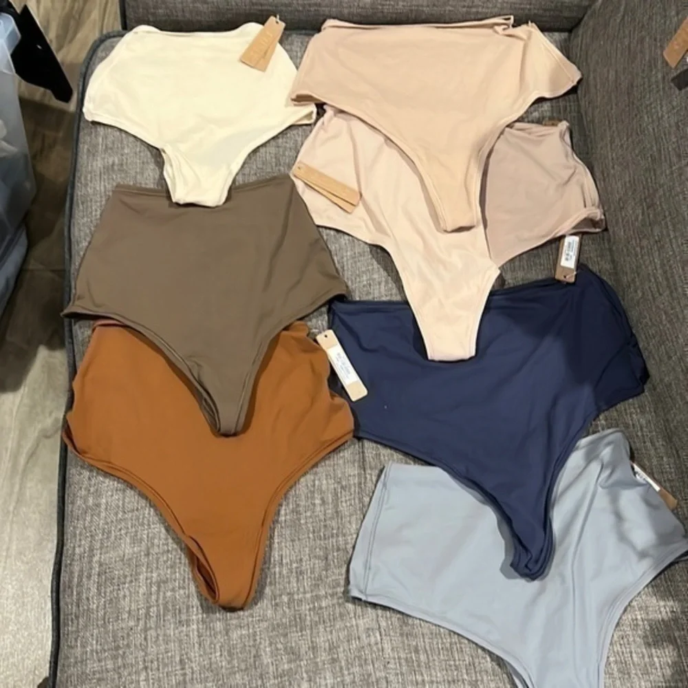 Skims Fits Everybody High Waisted Thong - Picture 1 of 12